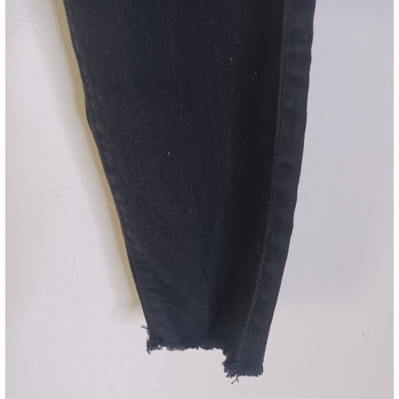 Black Orchard NOAH Ankle Fray Black Denim Jeans Women's Size 28x26 - Picture 7 of 8